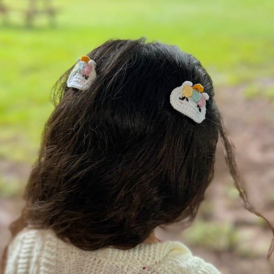 Unicorn Hair Clip