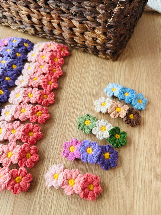 Triple Flower Hair Clip
