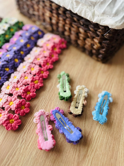 Triple Flower Hair Clip