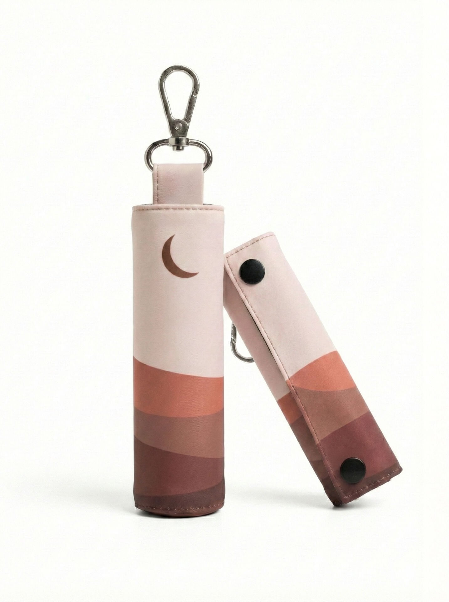 Waterproof travel prayer mat sajadah with bag charm in earth brown by Sedels