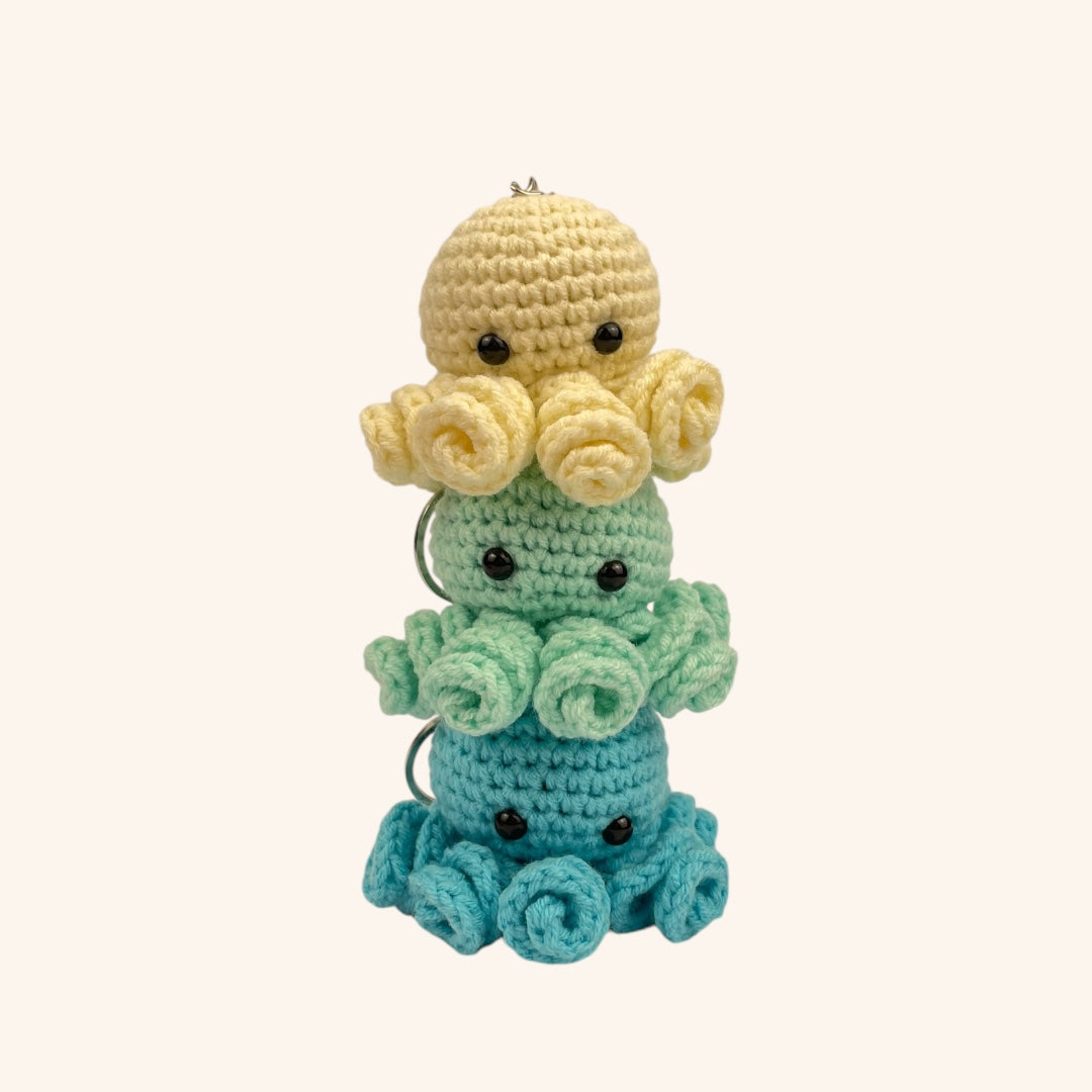 Octopus Keychain