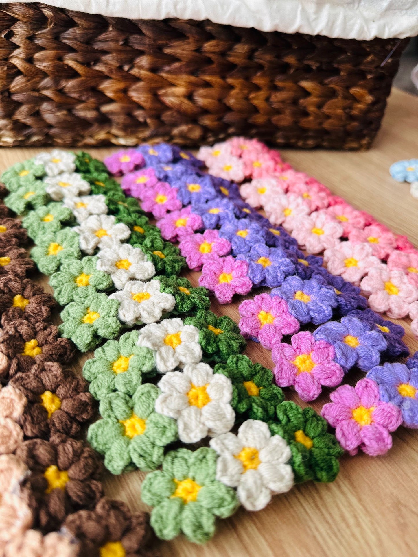 Triple Flower Hair Clip